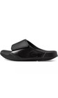 Oofos Ooahh   Sport Flex Sandal Black Matte Mens Size 10 Yeezy Slide  80 Retail