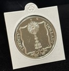 1985 British Virgin Islands  20 Silver Proof Coin  5677 Oz Gold Monstrance 