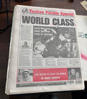 Oct  30  2000 New York Post Newspaper Yankee Parade Souvenir Special Full Paper