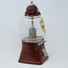 Silver King 5 Cent Vending Machine Hot Peanuts  Red Top Light No Key As Is
