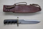 Randall Model 14 Attack 7 5  O-1 Sawteeth Black Micarta 1996  W sheath I1