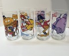 1977 Mcdonalds Glasses Action Vintage Series Mcdonaldland Characters