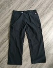 Dickies Cargo Pants Mens 38x30 Black Distressed Straight Workwear Hip Hop 