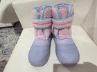 Ozark Trail Girls Waterproof Snow Boots Pink Purple Kid Youth 1  3  11-13 Nwt