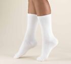 6 Pairs Big Mens Shoe 12-15 Lightly Cushioned Cotton Crew Socks Usa Made 