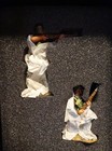 King  country Ws110 54mm Ww2 - German Riflemen In Action 2 Figures 2006 Mib Oop
