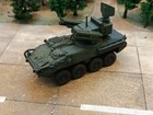 New 1 72 Us  stryker - Adats Air Defense System  Painted Finished Model