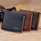 Men s Bifold Leather Credit Id Card Holder Wallet Billfold Purse Clutch Billfold