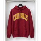 New Era Nfl Team Apparel Arizona Cardinals Red Fleece Logo Hoodie Men s L