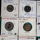 20  Different Vintage Mixed Transit Token Lot  See Photos   Our  B1694