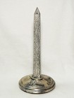 Vintage Washington Monument Metal Souvenir Building On Round Base