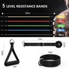 Resistance Bands Set For Home Workouts  Strength Training Exercise Equipment