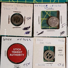8  Different Vintage New York Transit Tokens  See Photos  Our  B719