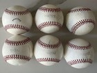 Lot Of 6 Rawlings Official Major League Baseballs Manfred Mlb 1 2 Dozen Practice