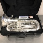 Yamaha Yep-321s Silver Plated Bb 4-valve Euphonium With Case -new 