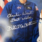 Signed By Astronaut William S  Bill Mcarthur Autographed Photo Nasa