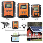 12 24v 30-100a Mppt Solar Charge Controller Panel Battery Regulator Inverter Usb