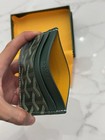 Slim Pocket Wallet Card Holder Forest Green