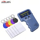 Handheld Rfid Card Copier Id Key Reader Writer 125khz Duplicator Cloner 5 Tags