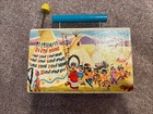 Vtg 1961 Fisher Price Kids Toy Radio Ten Little Indians Song Wind Up Music Works