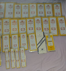 Huge Lot Of Black   Clear Scott  Prinz  Showgard Stamp Mounts Various Sizes B48