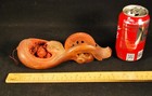 Japanese Sumitsubo Hand Carved Zelkova Hardwood     Chalk Line Carpenter Tool Art
