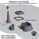 Trench Crusade Terrain - Bunker Church