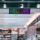 Full Color Rgb Programmable  Sign 26 x8  Led Scrolling Sign Message Board