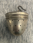 Vintage Aluminum Acorn Shaped Loose Leaf Tea Ball Infuser Strainer