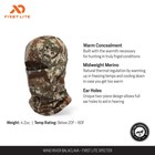 First Lite Wind River Balaclava Hunt Mask  Specter Camo  One Size Fits All - New