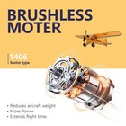 Wltoys Xks A160 Brushless Rc Plane 3d 6g Modes  2 4g 5ch Rc Airplane 2 Batteries