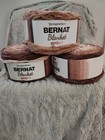 Blanket Yarn  Lot Of 3  Yarnspirations  Bernat Ombre  10 5 Oz   220 Yds  Each