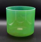 Crystal Tones 8  Chrysoprase Quartz Crystal Singing Bowl  g 4-15 