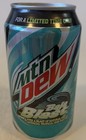 12oz  Mtn Dew Can Baja Blast   for A Limited Time Only empty Bottom Opened 