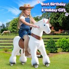 Ponycycle Ride On Unicorn Mechanical Rocking Pony For 4-7 Ux404 Minimal Used 