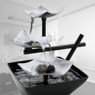 Tabletop Water Fountain Home D  cor Soothing Sound Machine Indoor Automatic Pump