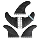 High-performance Honeycomb Fiberglass Surf Fins - Fits Futures Single Tab  Twin 