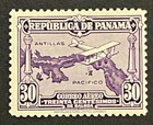 Travelstamps  1930 Panama Air Mail Stamps Scott  c12 - 30c Mint Mogh