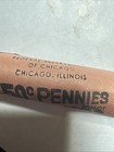 1958-d Lincoln Wheat Cent  Pennies Bu Roll In Tight Federal Reserve Bank Wrap
