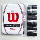 Wilson Pro Comfort Tennis Badminton Overgrip White 15 Pack Zipper Bag Us