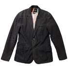 Fink Clothing Corduroy Blazer Mens Medium Jacket Brown Two Button Lined Casual