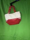 Hello Kitty Red White Polka Dot Tote Handbag Shoulder Bag Sanrio Cute Purse