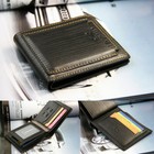 Men s Bifold Leather Id Credit Card Holder Pocket Money Purse Clutch Wallet