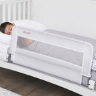 Safety Swing Down Crib Rail For Toddlers - 33  Baby Bed Guard  Reinforced Anchor