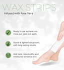 Hair Removal Wax Strips For Body Legs Pre Applied Waxing 30 Pieces  Large