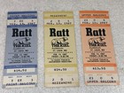 Ratt Poison Joan Jett 3 Unused 1987 Concert Tour Tickets Kiel  St  Louis Mo Usa