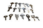 Lot Of Vintage Flat Keys - Metal  Steel