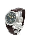 Seiko Prospex Alpinist Auto 39 5mm Green Dial Brown Leather Men s Watch Spb121