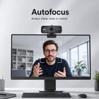 4k Uhd Webcam Usb For Pc Autofocus Web Camera W Microphone With Privacy Cover Us