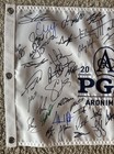 Aaron Rai Rory 50  Signed Autographed 2026 Pin Flag Pga Championship Aronimink